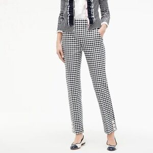 NWOT J. Crew Remi Gingham Pant | Size 8T